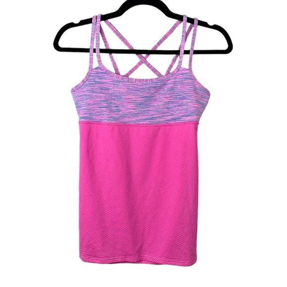 Ivivva Pink Purple Strappy Tank Top - Picture 2 of 9